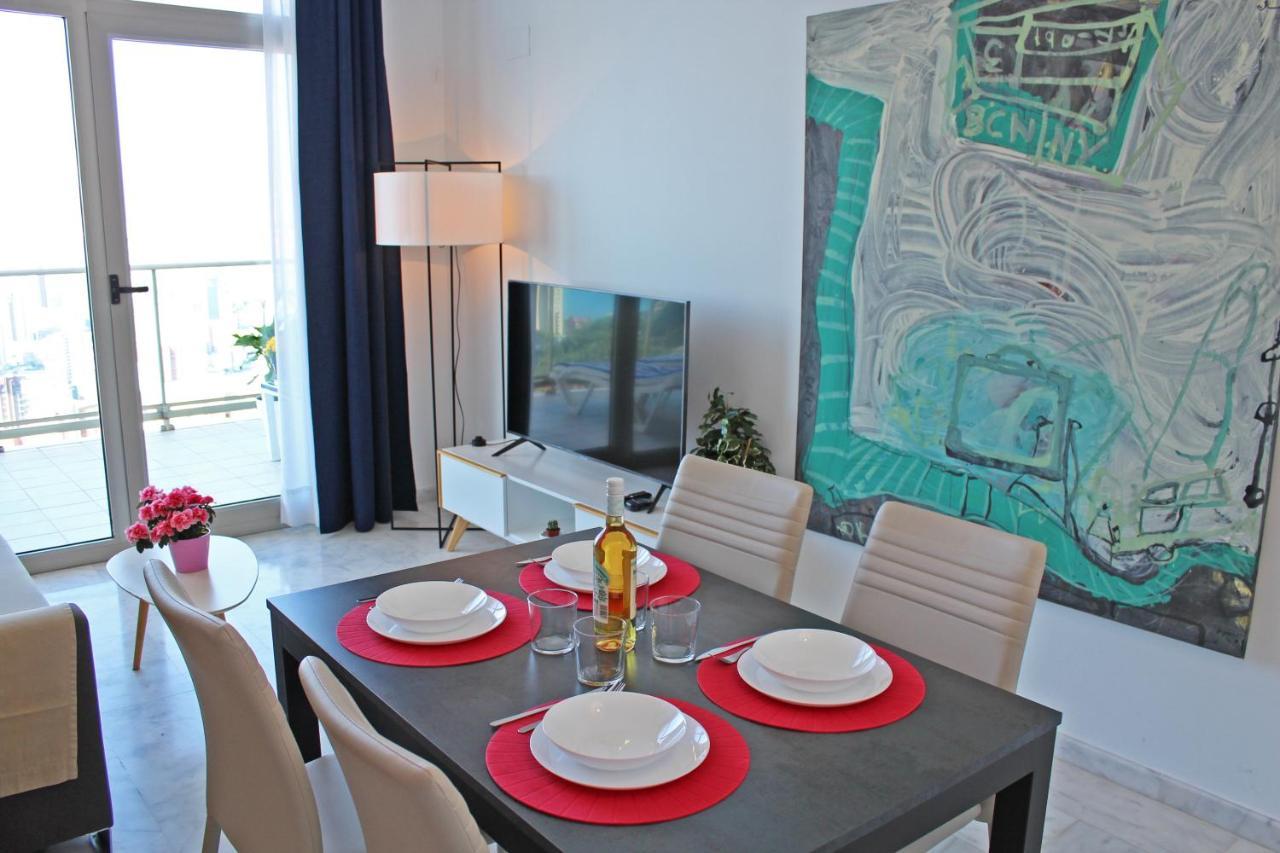 Skyline 20 Apartamento De Lujo Con Terraza Privada Y Vistas Al Mar Benidorm Ngoại thất bức ảnh